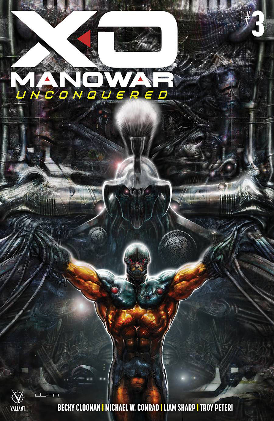 X-O Manowar Unconquered #3 Cover A Regular Liam Sharp Cover
