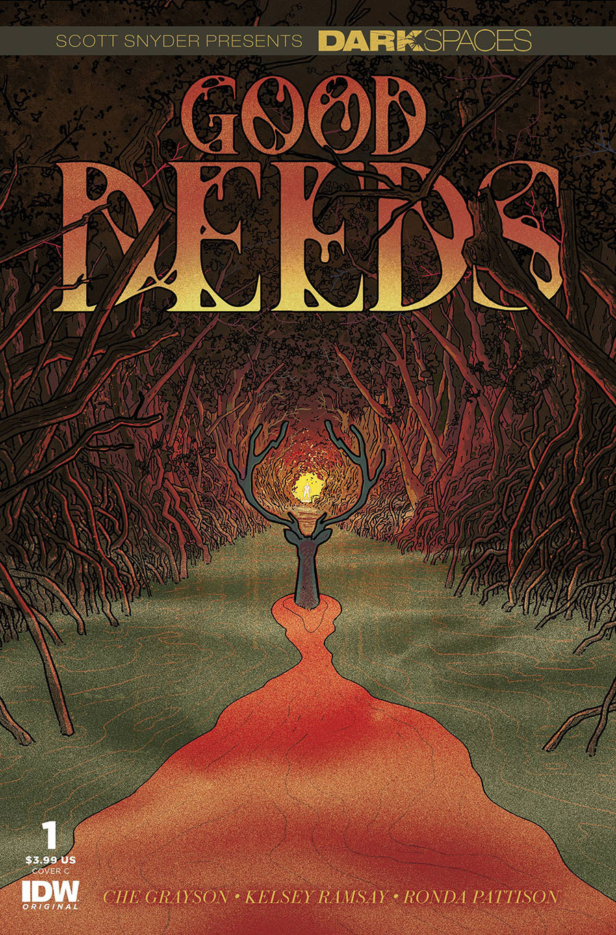 Dark Spaces Good Deeds #1 Cover C Variant Hayden Sherman Cover