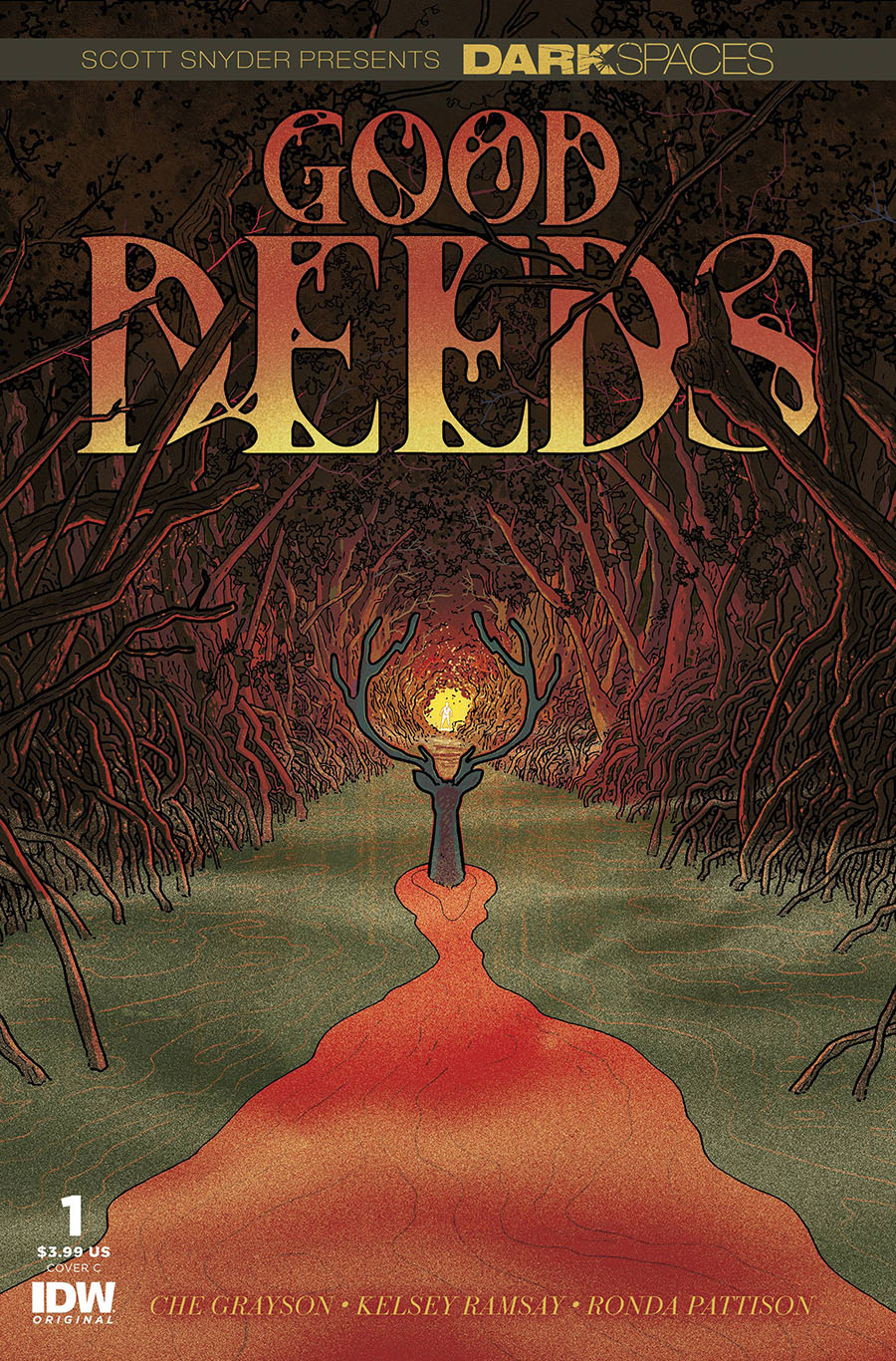Dark Spaces Good Deeds #1 Cover C Variant Hayden Sherman Cover