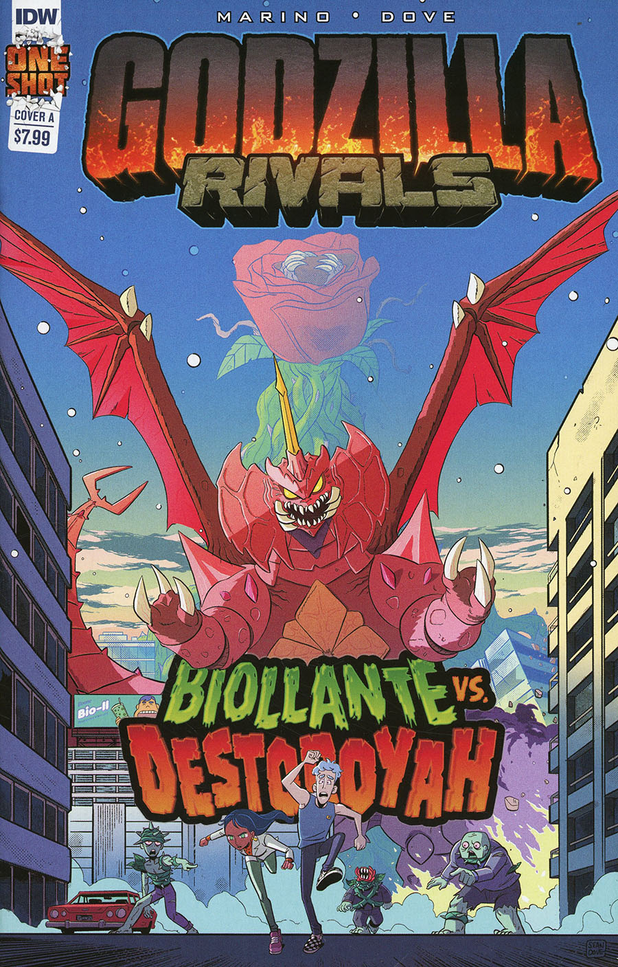 Godzilla Rivals Biollante vs Destoroyah #1 (One Shot) Cover A Regular Sean Dove Cover