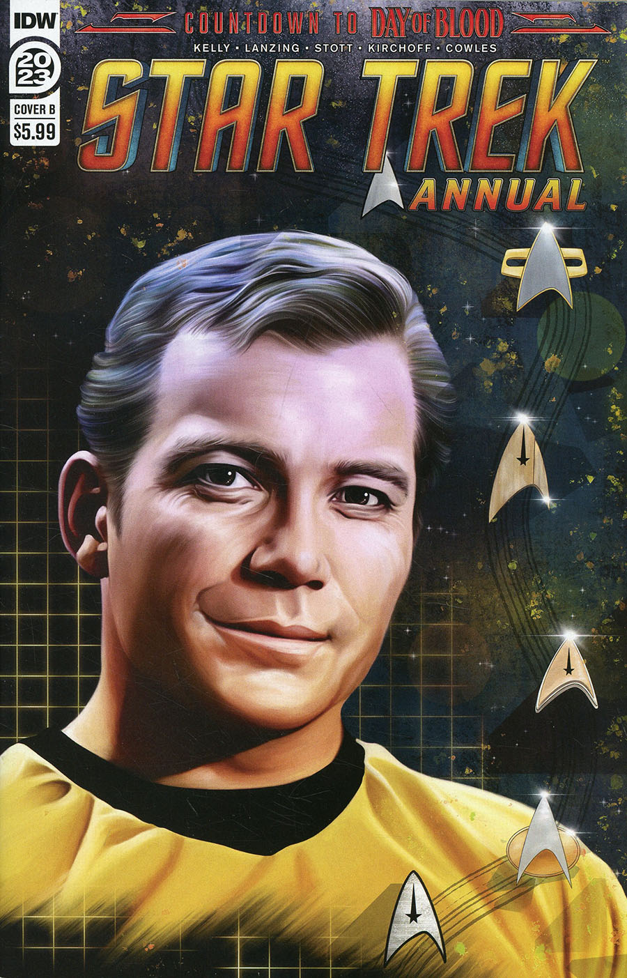 Star Trek (IDW) Vol 2 Annual 2023 #1 Cover B Variant Steffi Hochreigl Cover