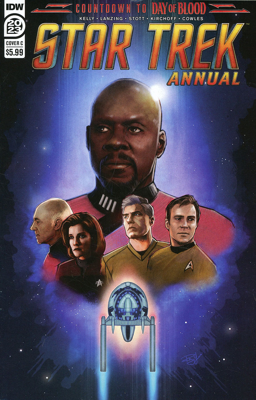 Star Trek (IDW) Vol 2 Annual 2023 #1 Cover C Variant Rhys Yorke Cover