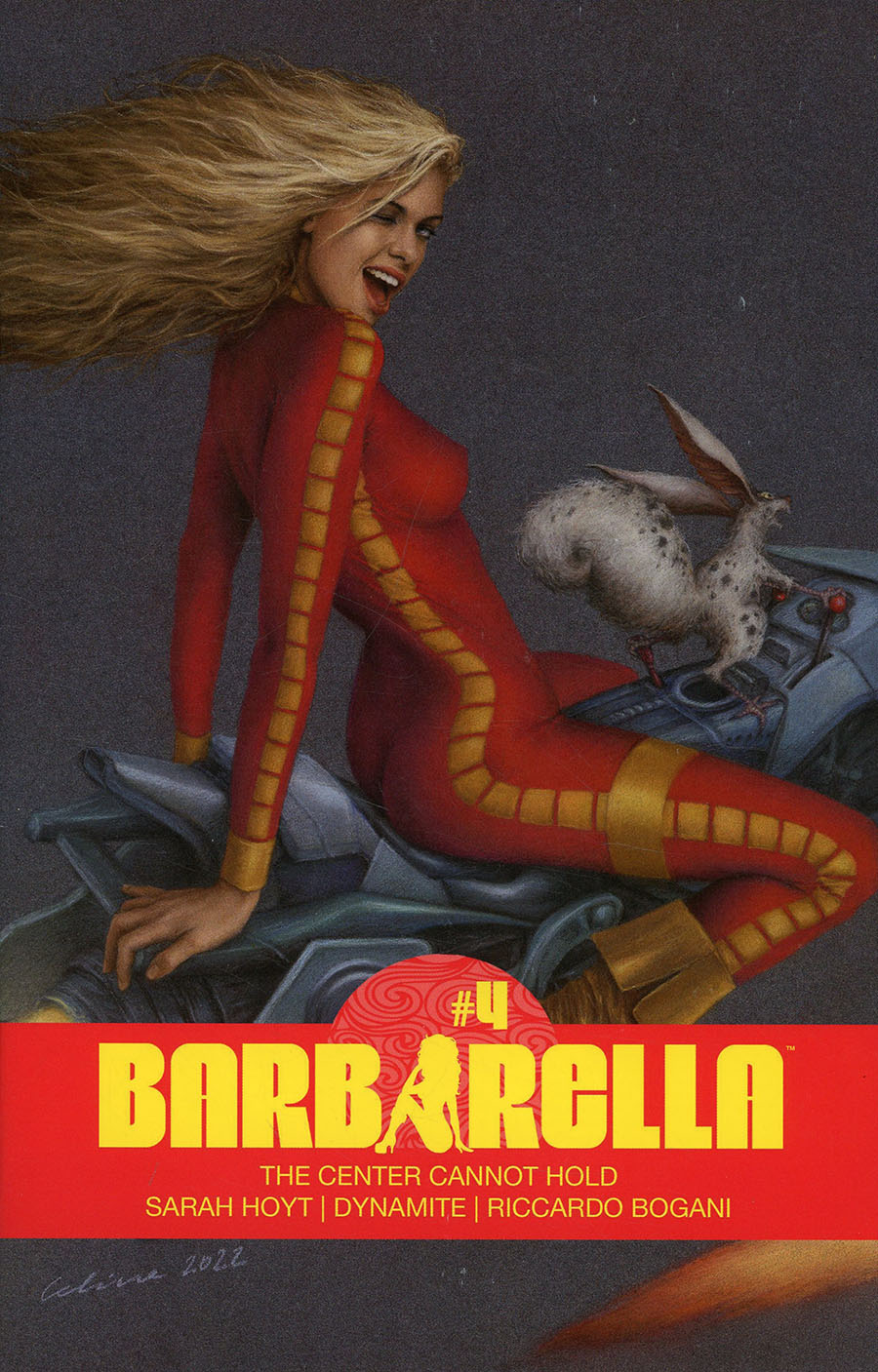 Barbarella Center Cannot Hold #4 Cover B Variant Celina Cover