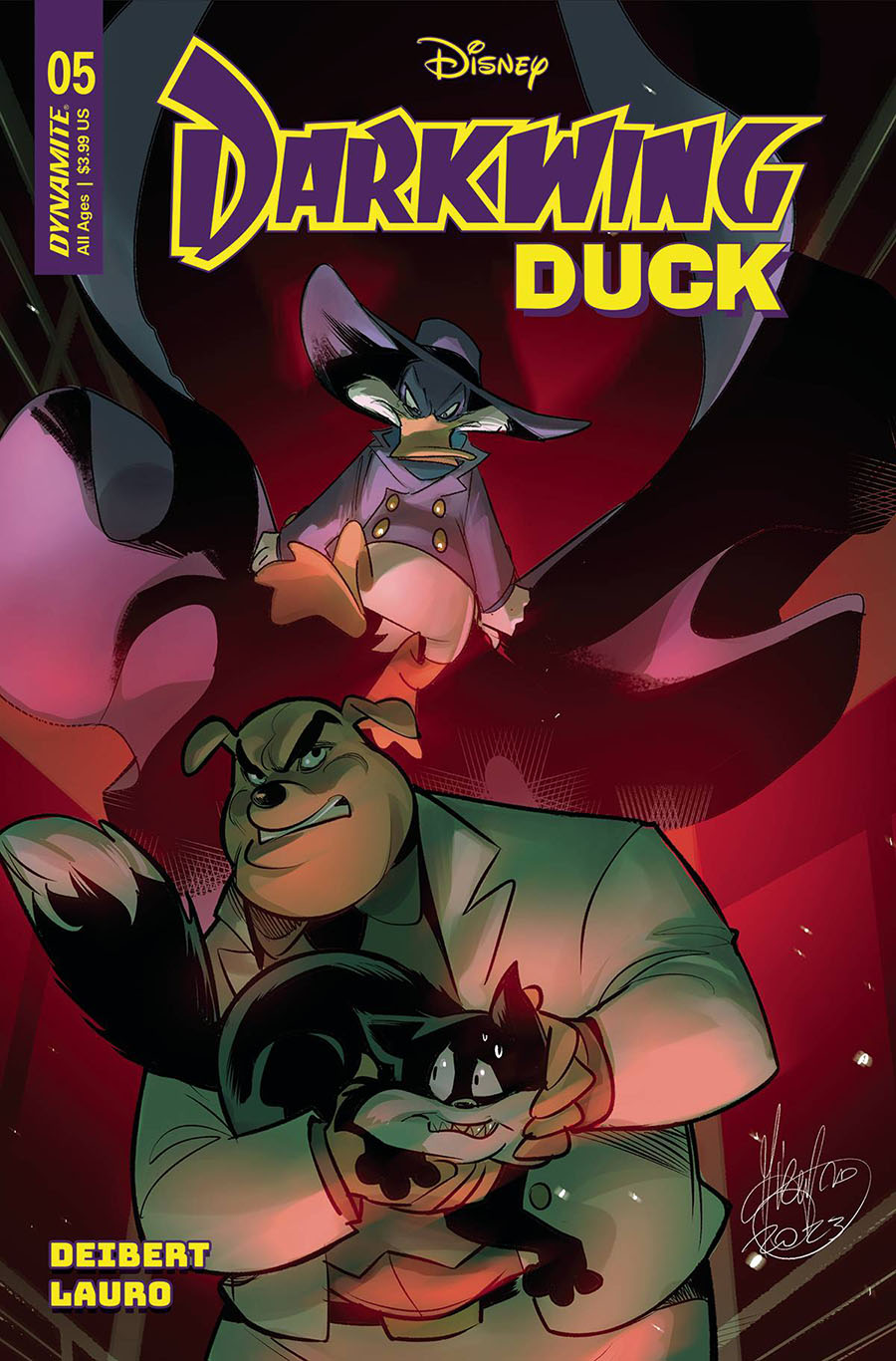 Darkwing Duck Vol 3 #5 Cover B Variant Mirka Andolfo Cover