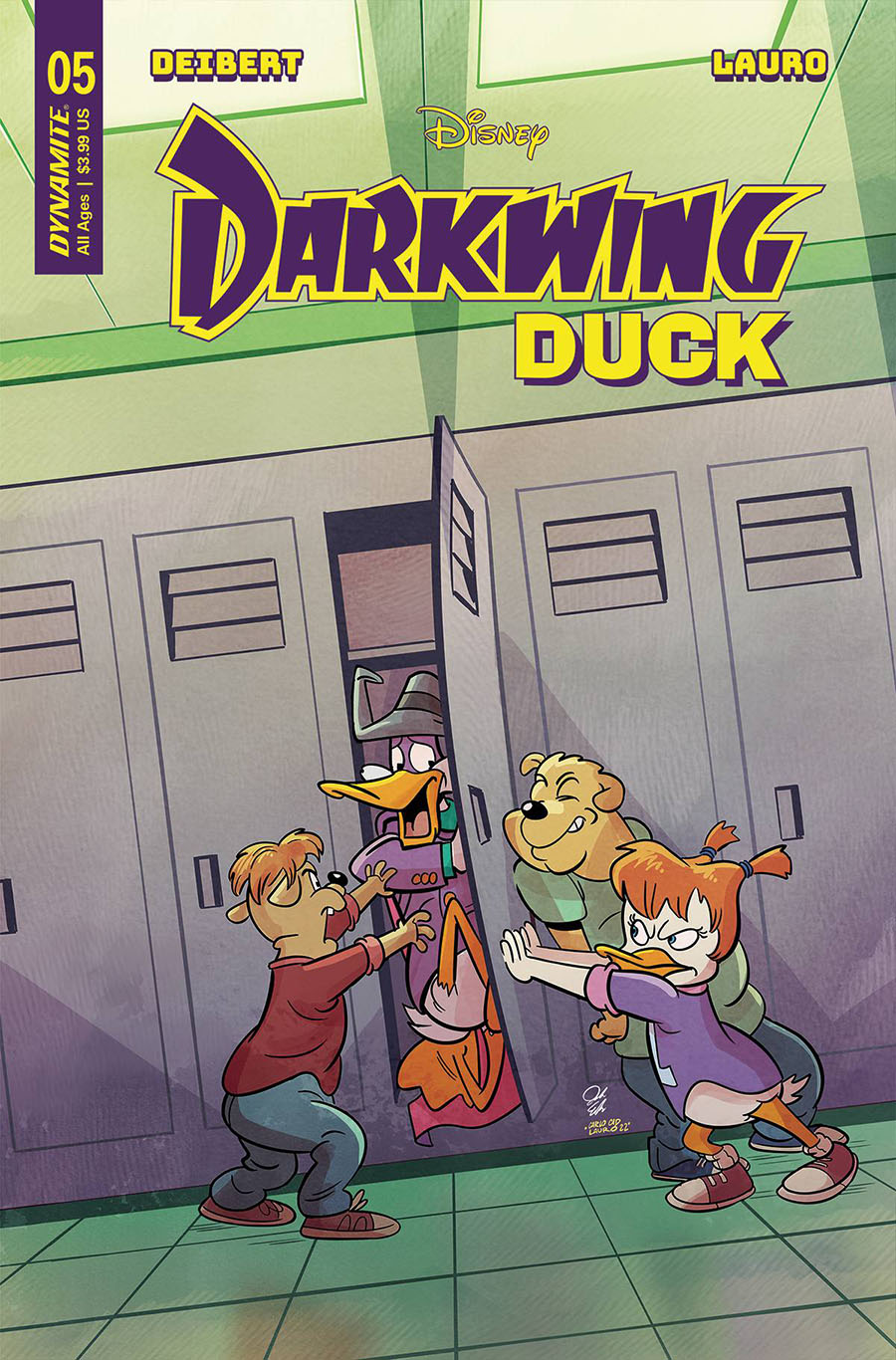 Darkwing Duck Vol 3 #5 Cover C Variant Jacob Edgar Cover