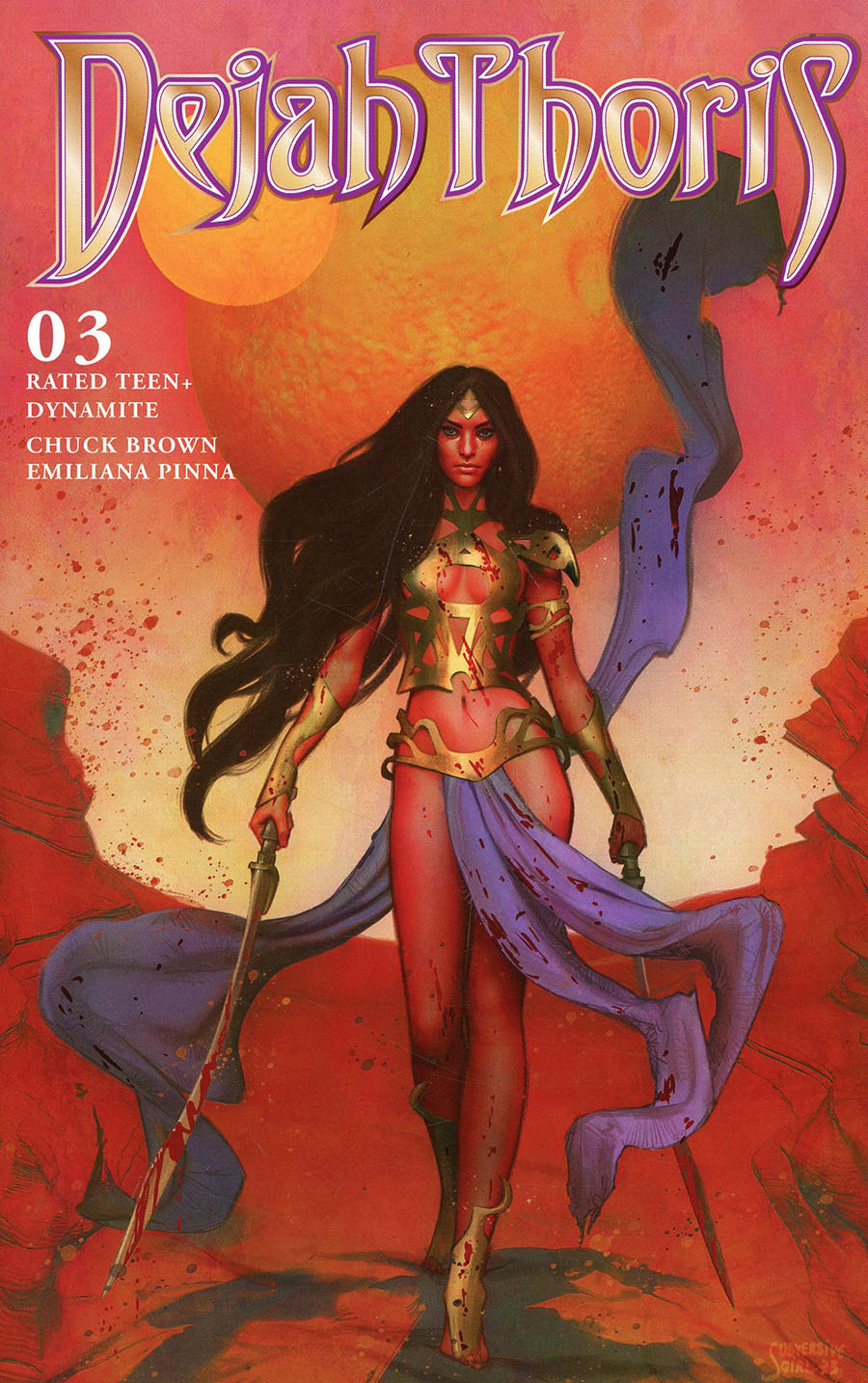 Dejah Thoris Vol 4 #3 Cover C Variant Rebeca Puebla Cover