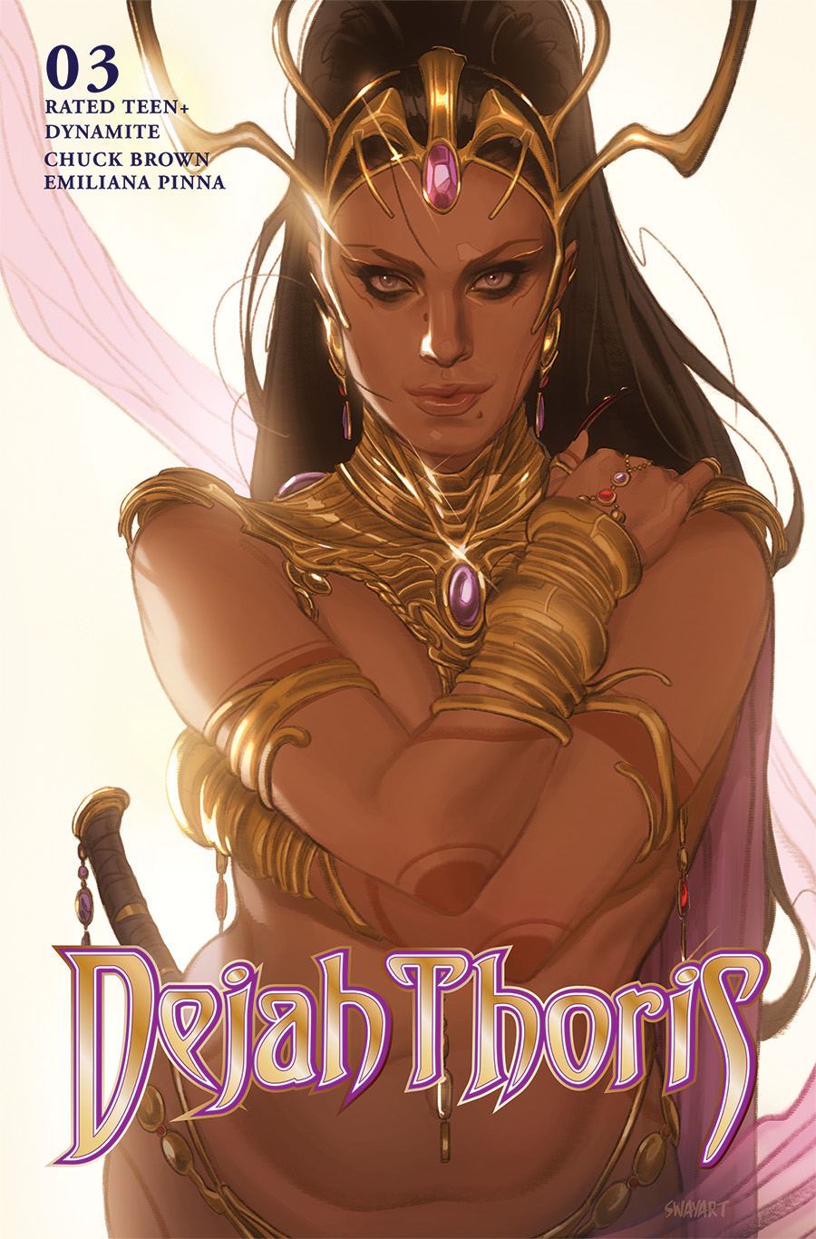 Dejah Thoris Vol 4 #3 Cover D Variant Joshua Sway Swaby Cover