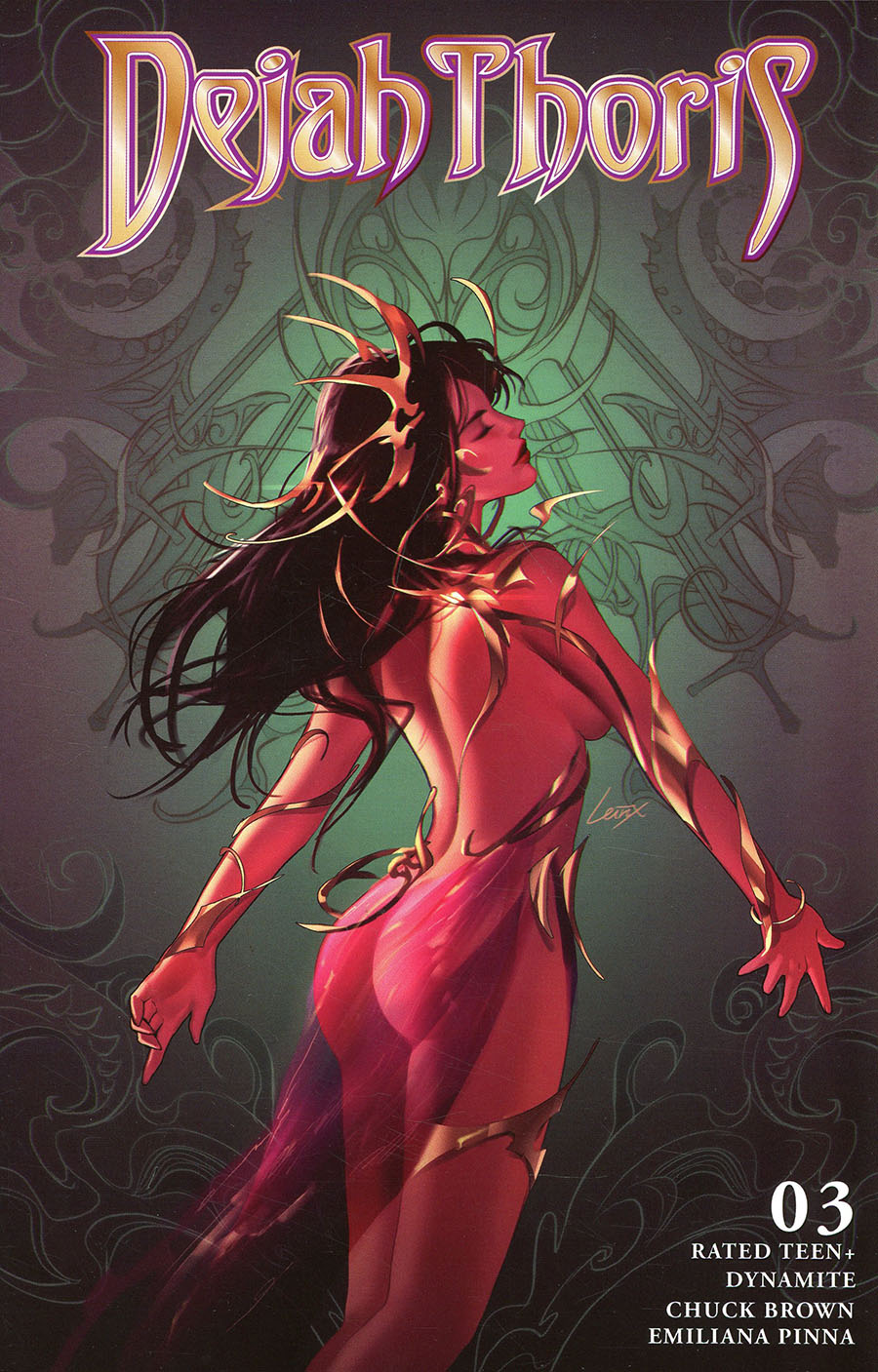 Dejah Thoris Vol 4 #3 Cover E Variant Lesley Leirix Li Cover