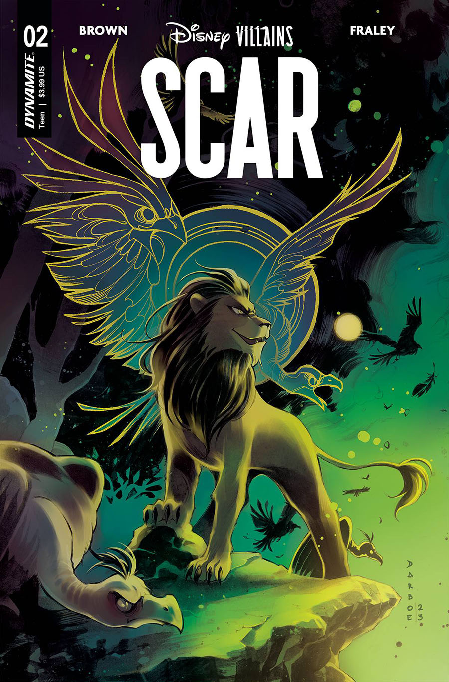 Disney Villains Scar #2 Cover A Regular Karen Darboe Cover