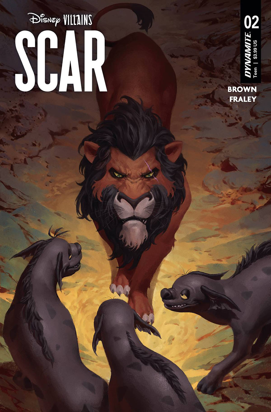 Disney Villains Scar #2 Cover D Variant Junggeun Yoon Cover