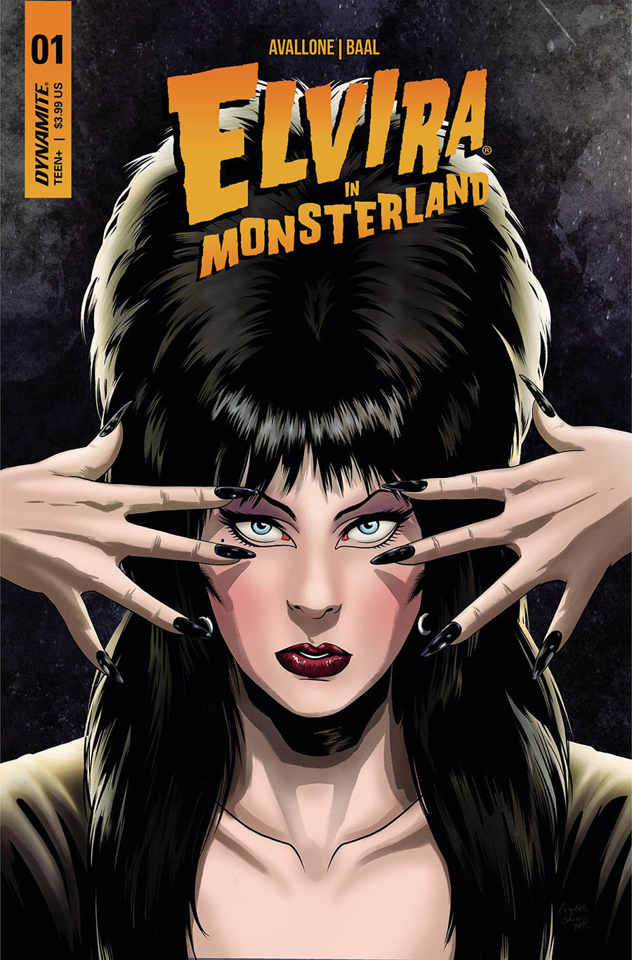 Elvira In Monsterland #1 Cover C Variant Kewber Baal Cover