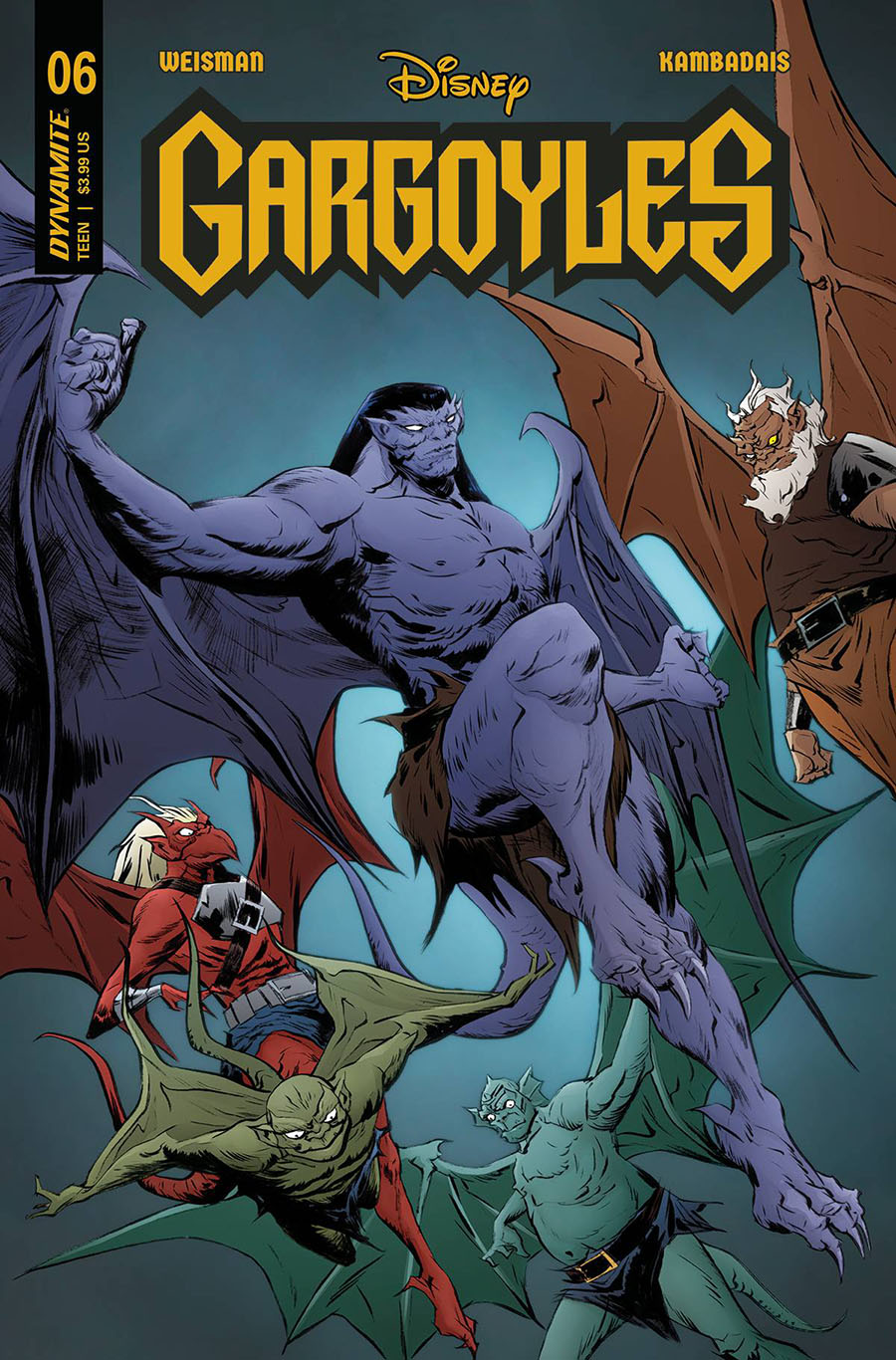 Gargoyles Vol 3 #6 Cover E Variant Jae Lee Cover