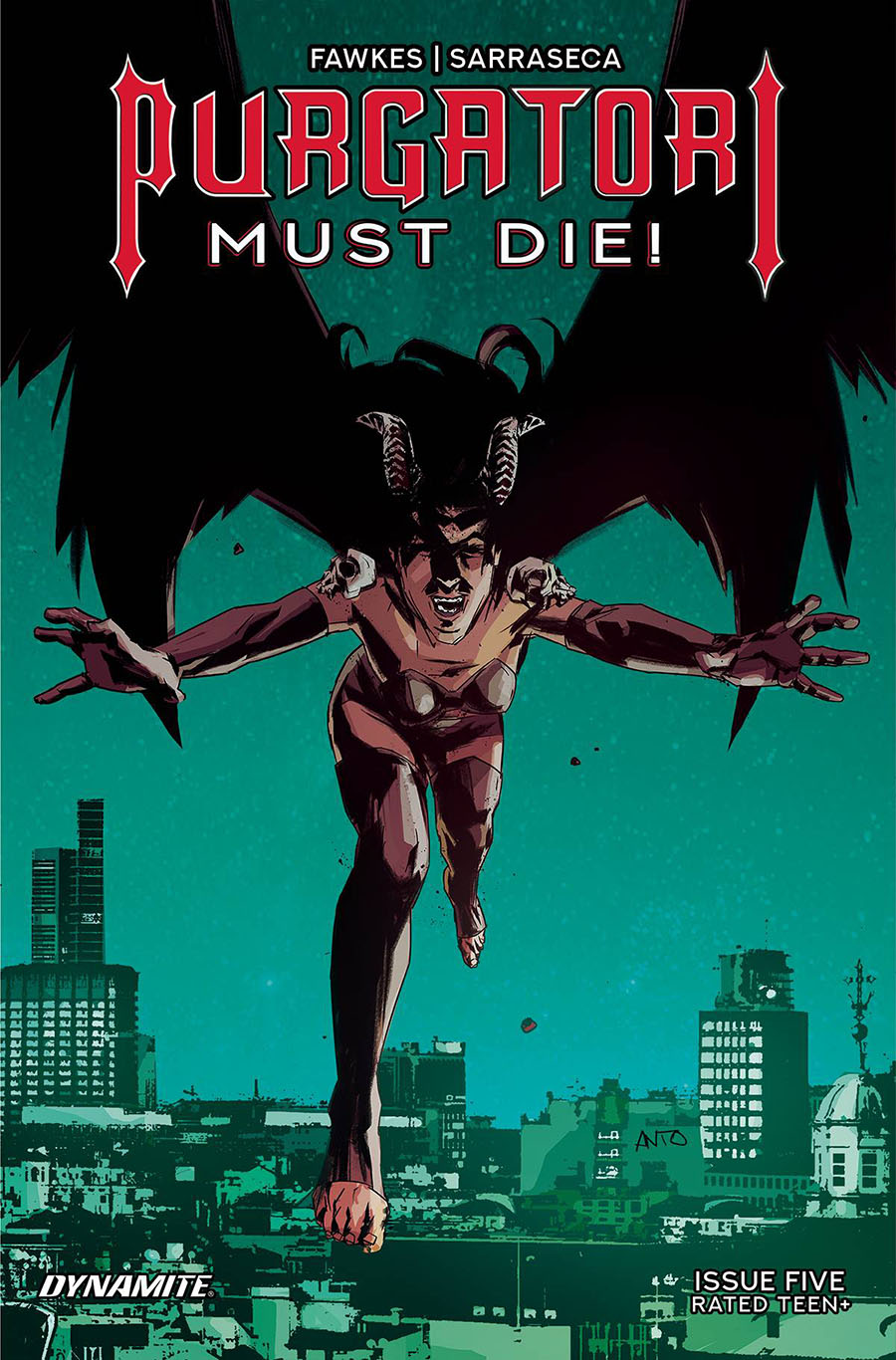 Purgatori Must Die #5 Cover C Variant Antonio Fuso Cover