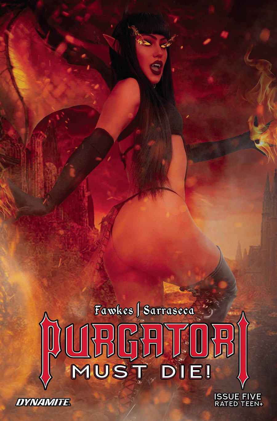Purgatori Must Die #5 Cover E Variant Rachel Hollon Cosplay Photo Cover