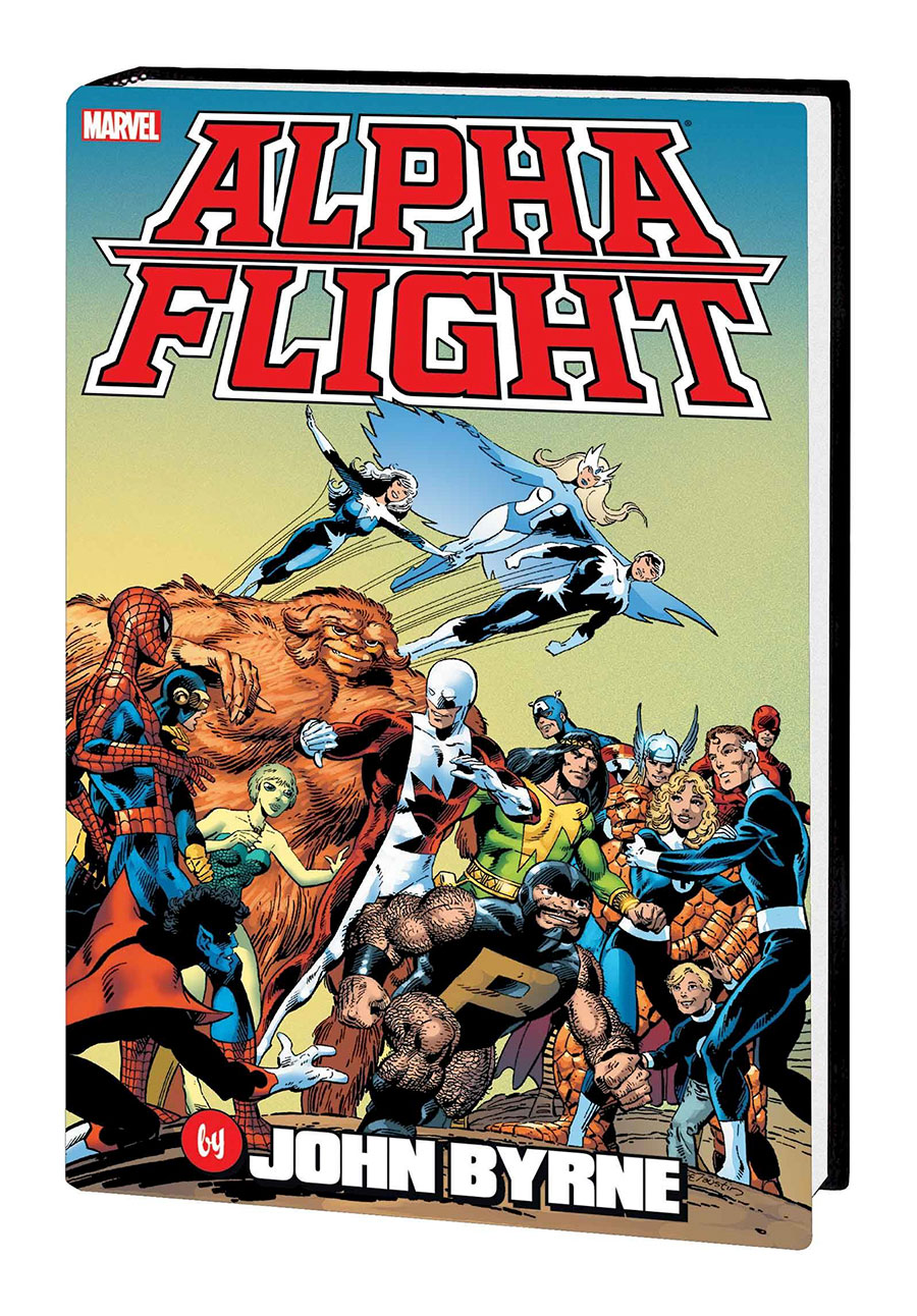 Alpha Flight By John Byrne Omnibus HC Book Market John Byrne First Issue Cover New Printing