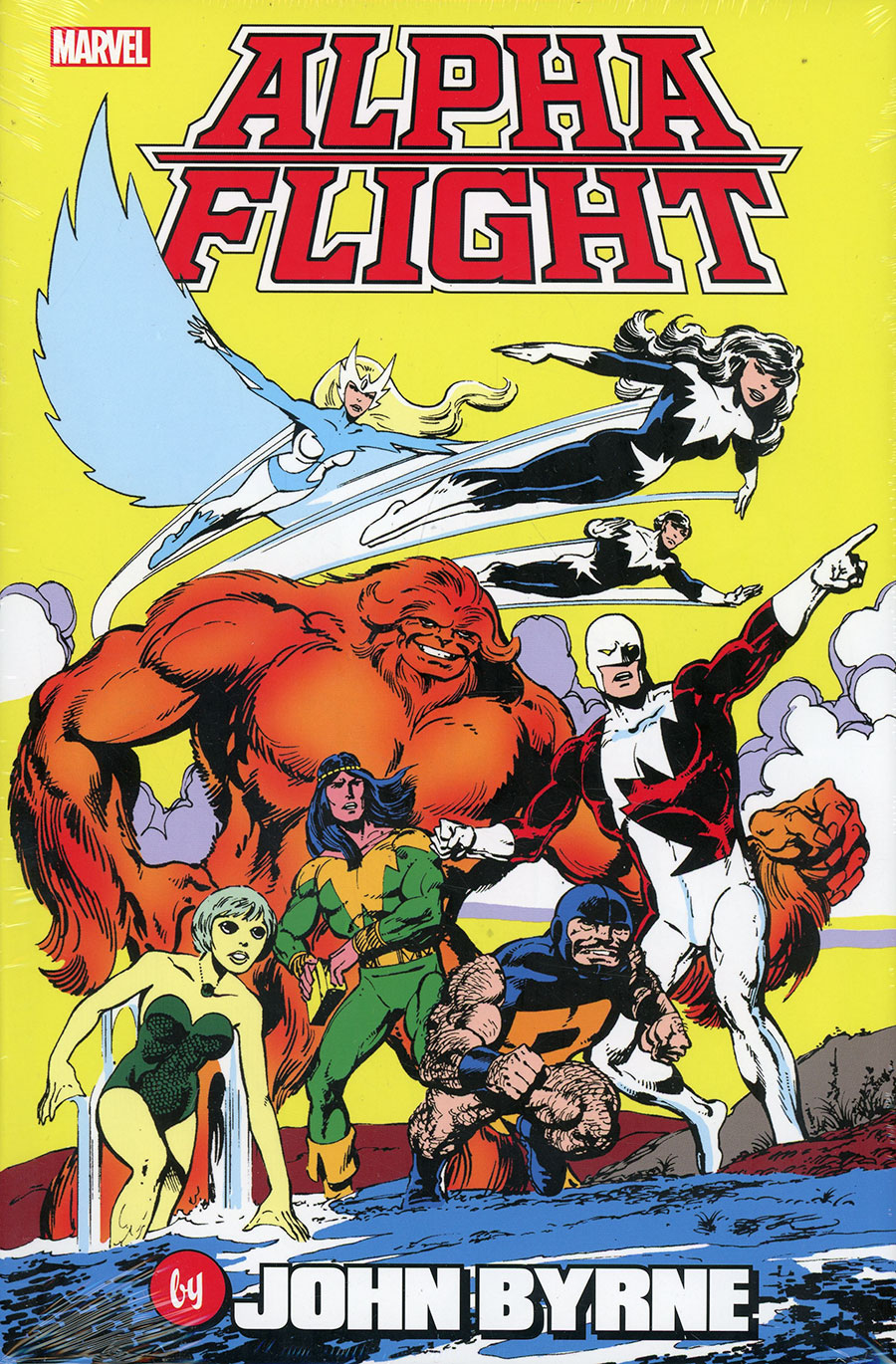 Alpha Flight By John Byrne Omnibus HC Direct Market John Byrne Marvel Age Variant Cover New Printing