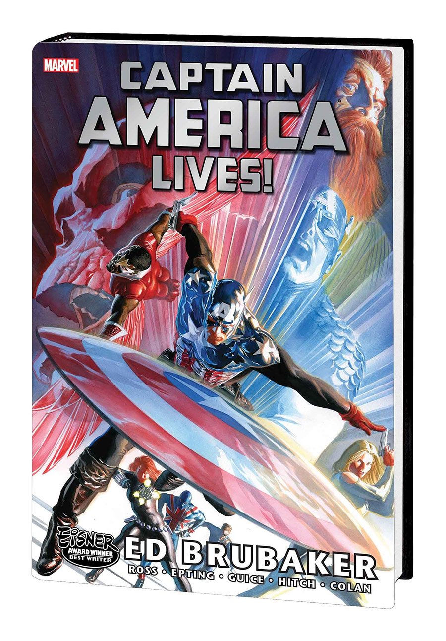 Captain America Lives Omnibus HC Book Market Alex Ross Cover New Printing (2023)