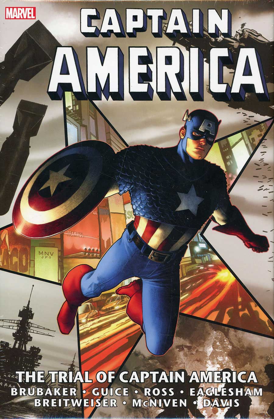 Captain America Trial Of Captain America Omnibus HC Direct Market Steve McNiven Variant Cover New Printing