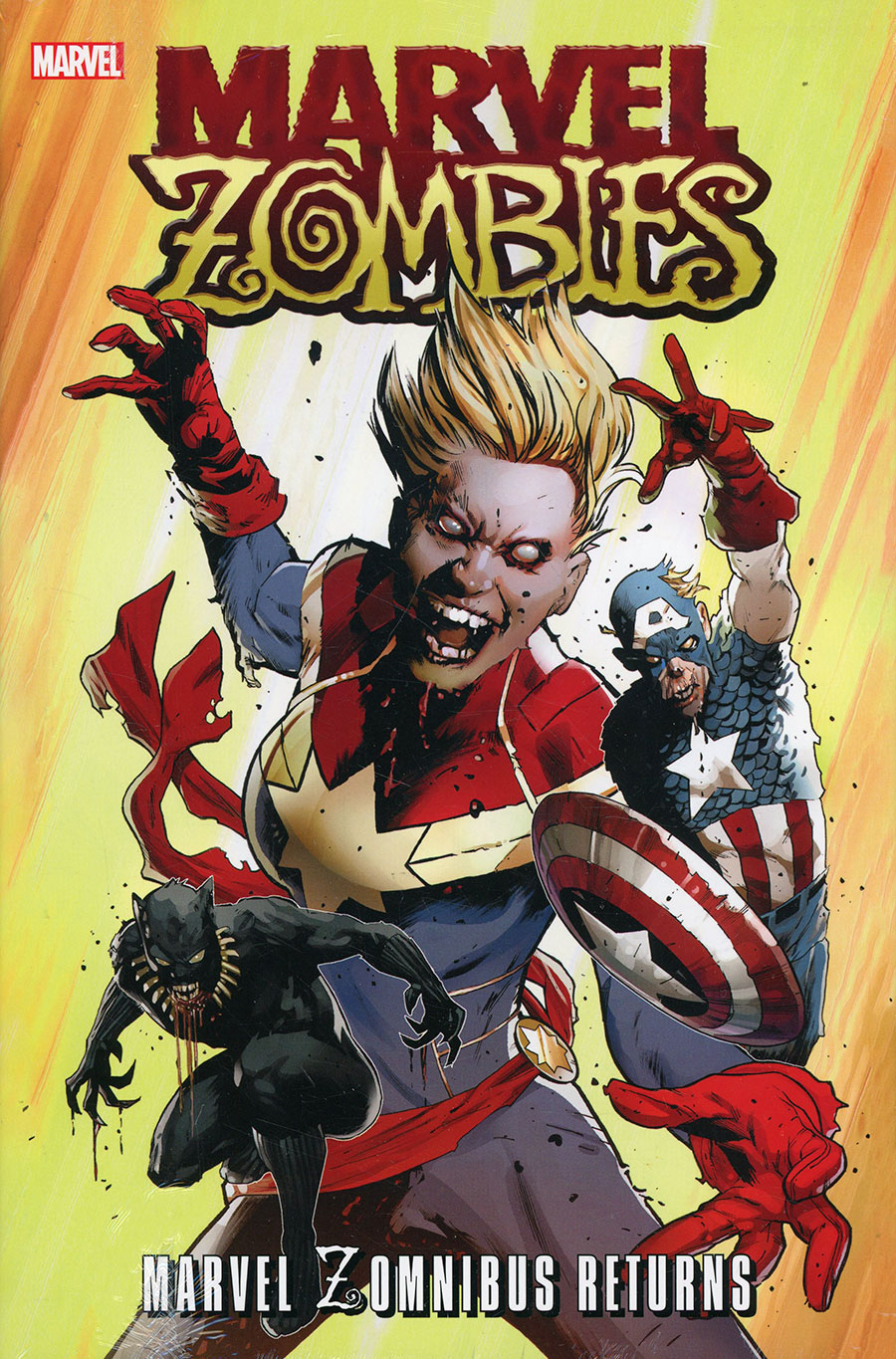Marvel Zomnibus Returns HC Direct Market Greg Land Variant Cover