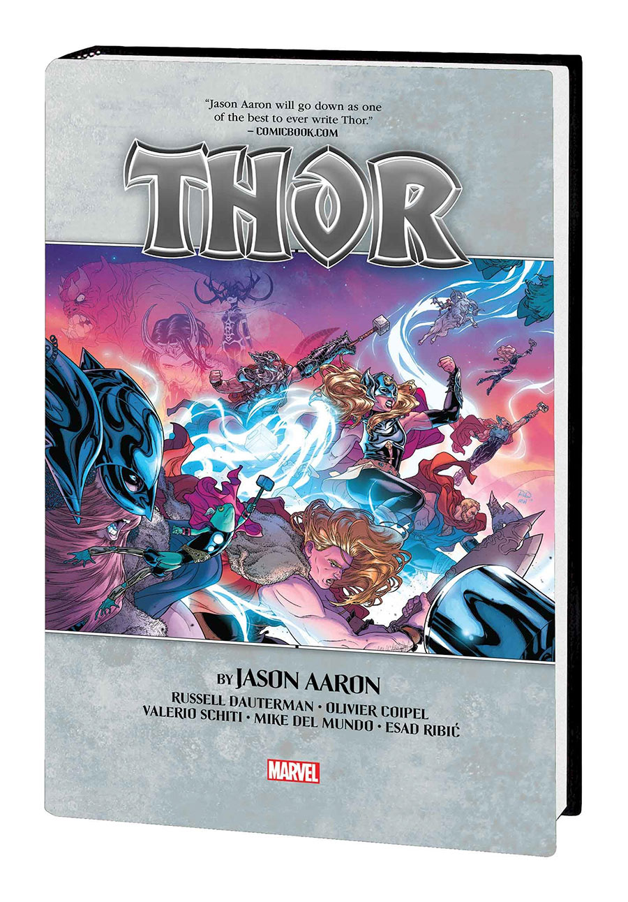 Thor By Jason Aaron Omnibus Vol 2 HC Book Market Russell Dauterman Cover