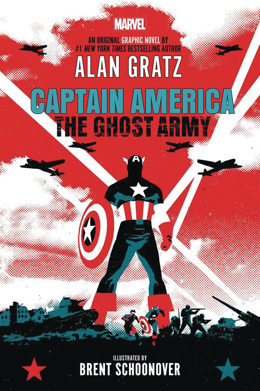 Captain America Ghost Army Novel HC