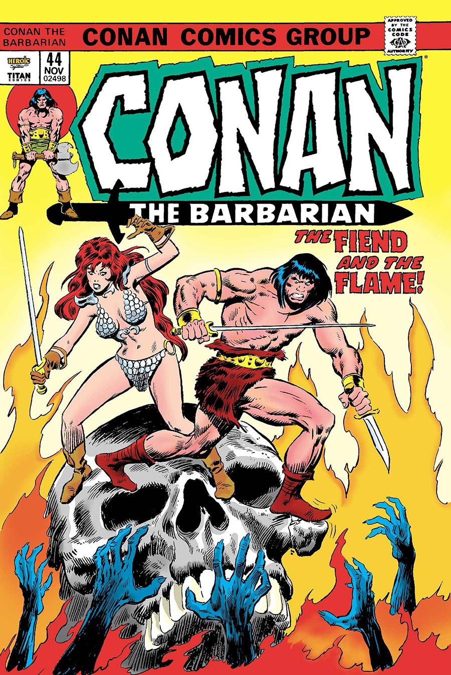 Conan The Barbarian The Original Comics Omnibus Vol 2 HC