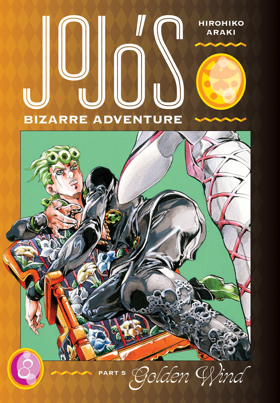 JoJos Bizarre Adventure Part 5 Golden Wind Vol 8 HC