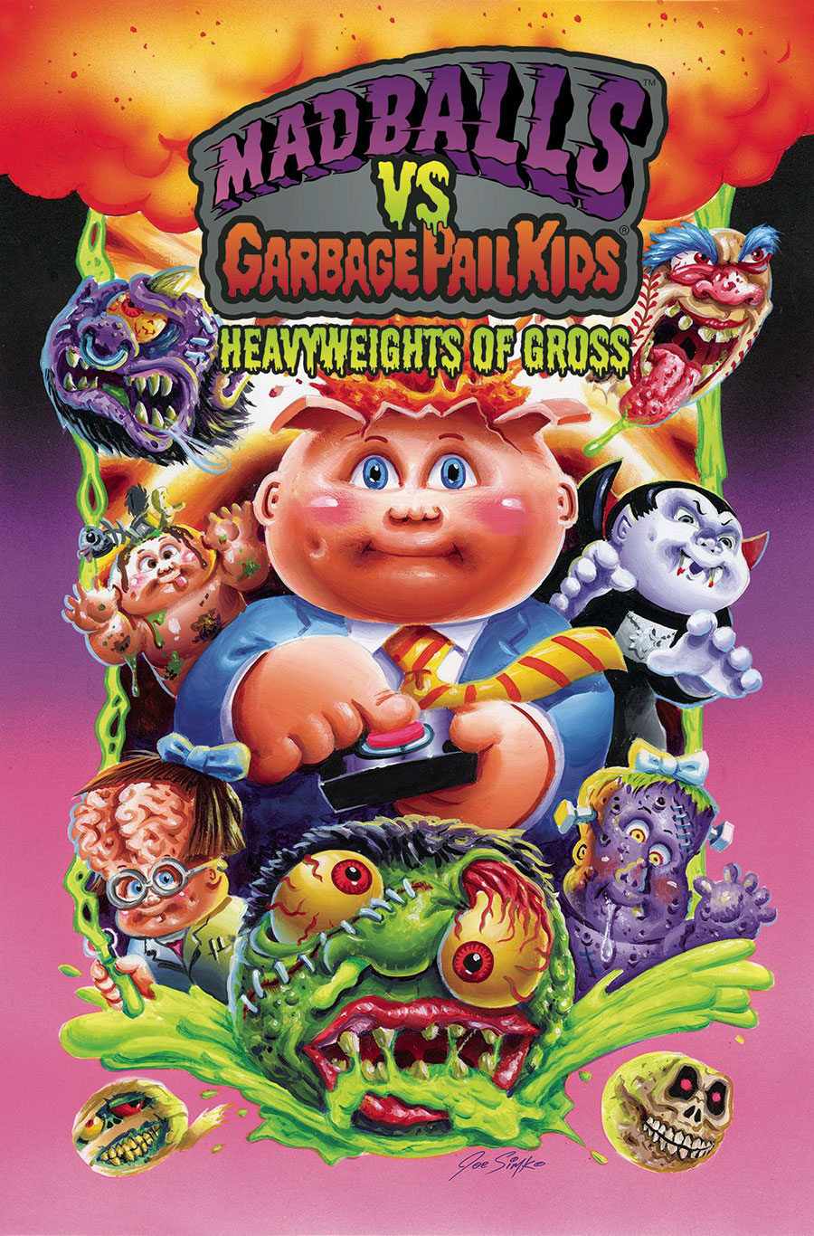 Madballs vs Garbage Pail Kids Heavyweights Of Gross HC Regular Edition