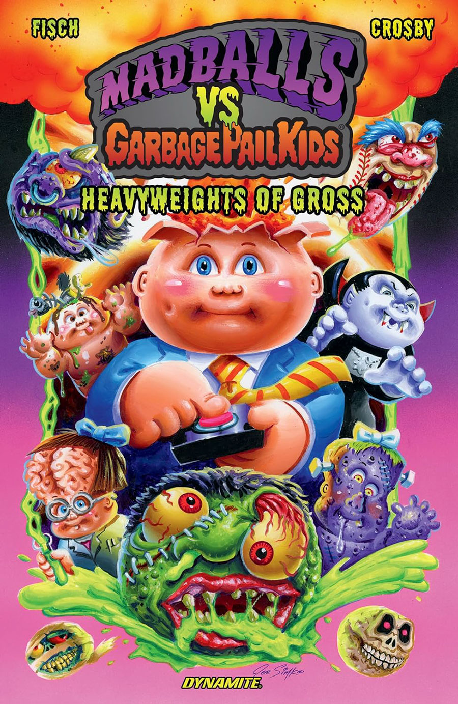 Madballs vs Garbage Pail Kids Heavyweights Of Gross TP