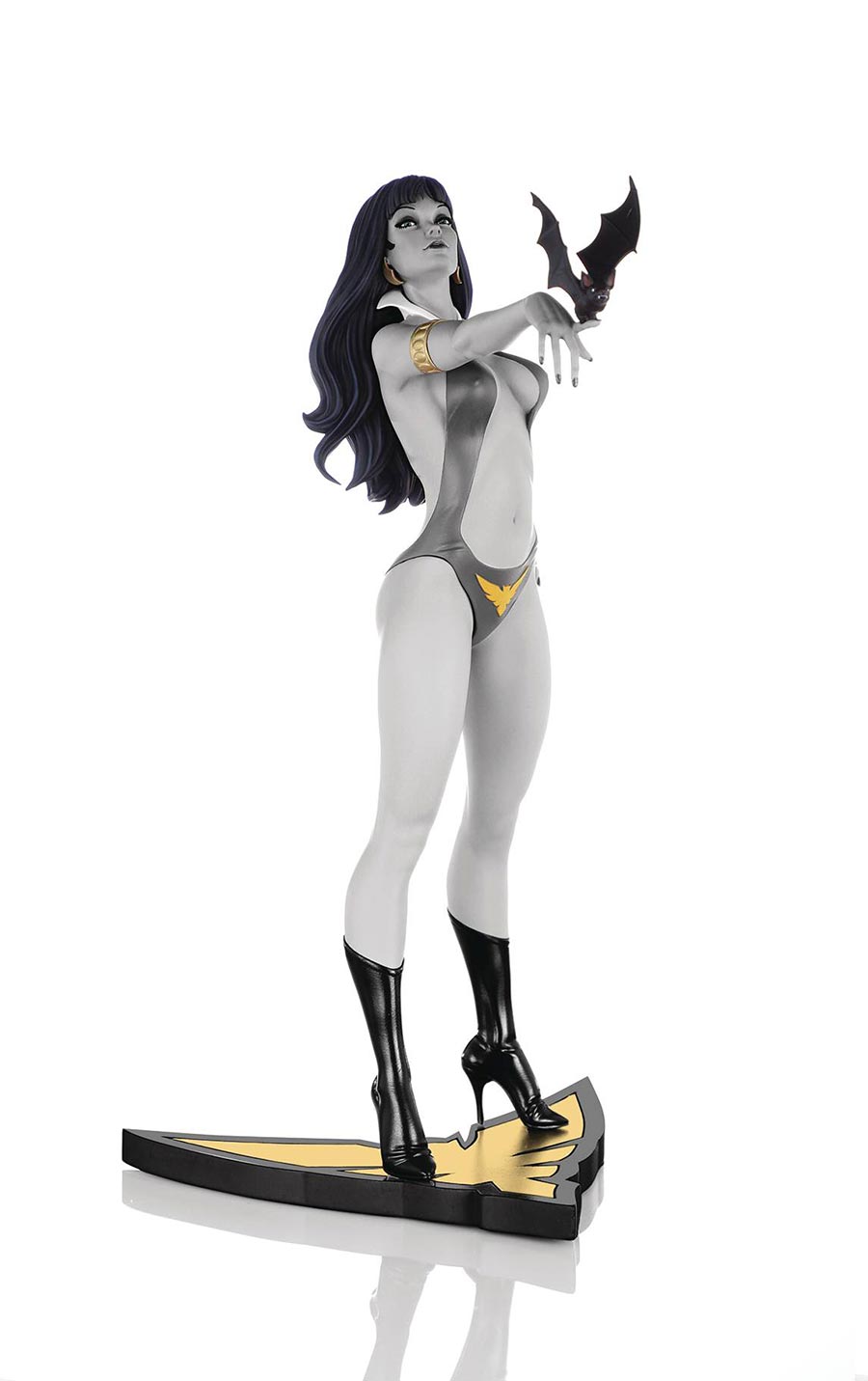 Vampirella 50th Anniversary Jose Gonzalez Statue Black & White Limited Artists Proof Edition