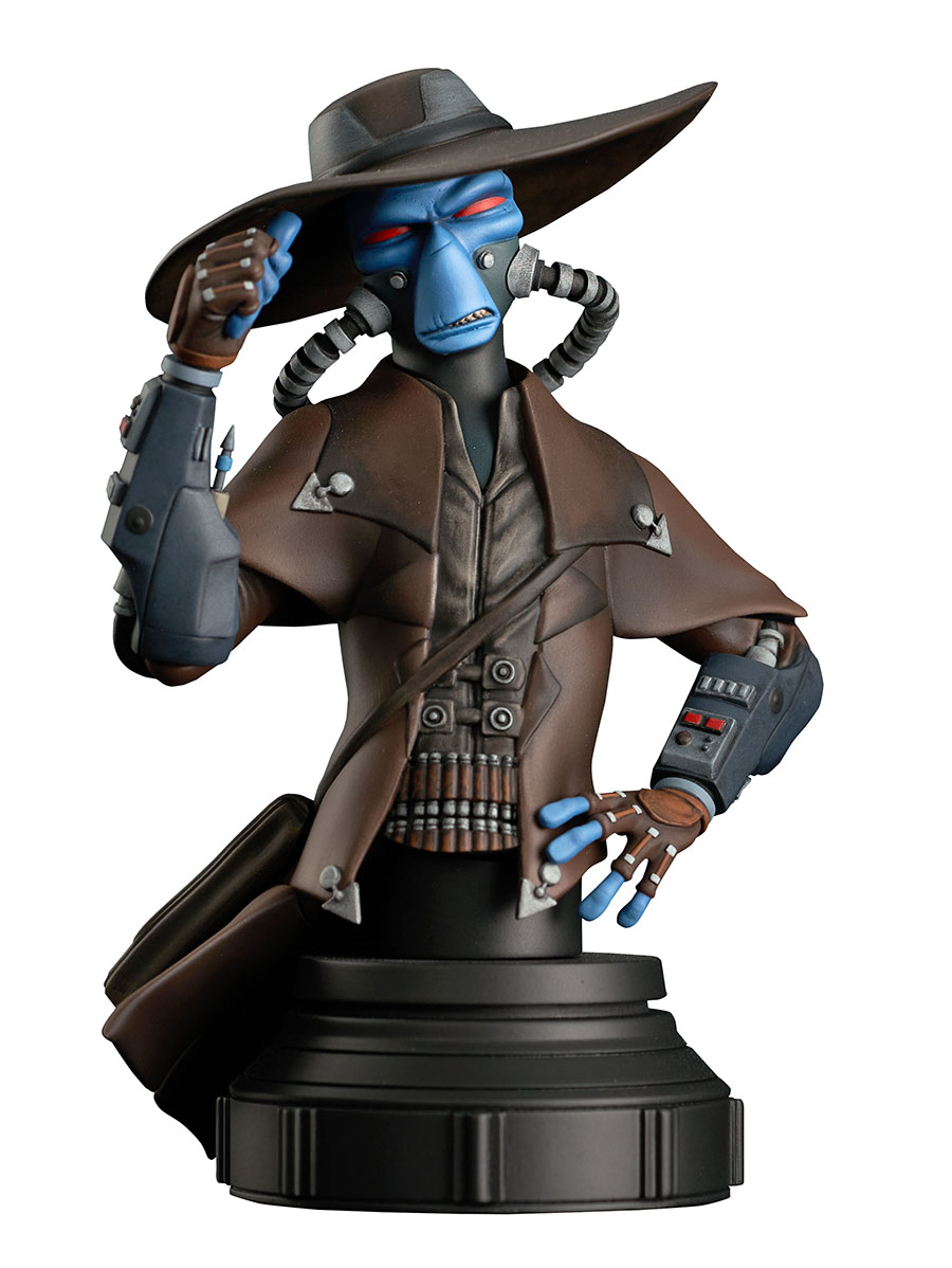 Star Wars Clone Wars Animated Cad Bane 1/7 Scale Mini Bust