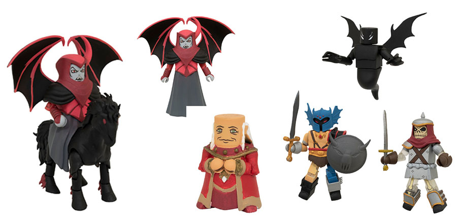 Dungeons & Dragons Animated Minimates Series 2 Villains Deluxe Box Set