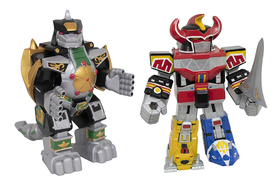 Mighty Morphin Power Rangers Vinimates Series 1 Megazord & Dragonzord 2-Pack Set