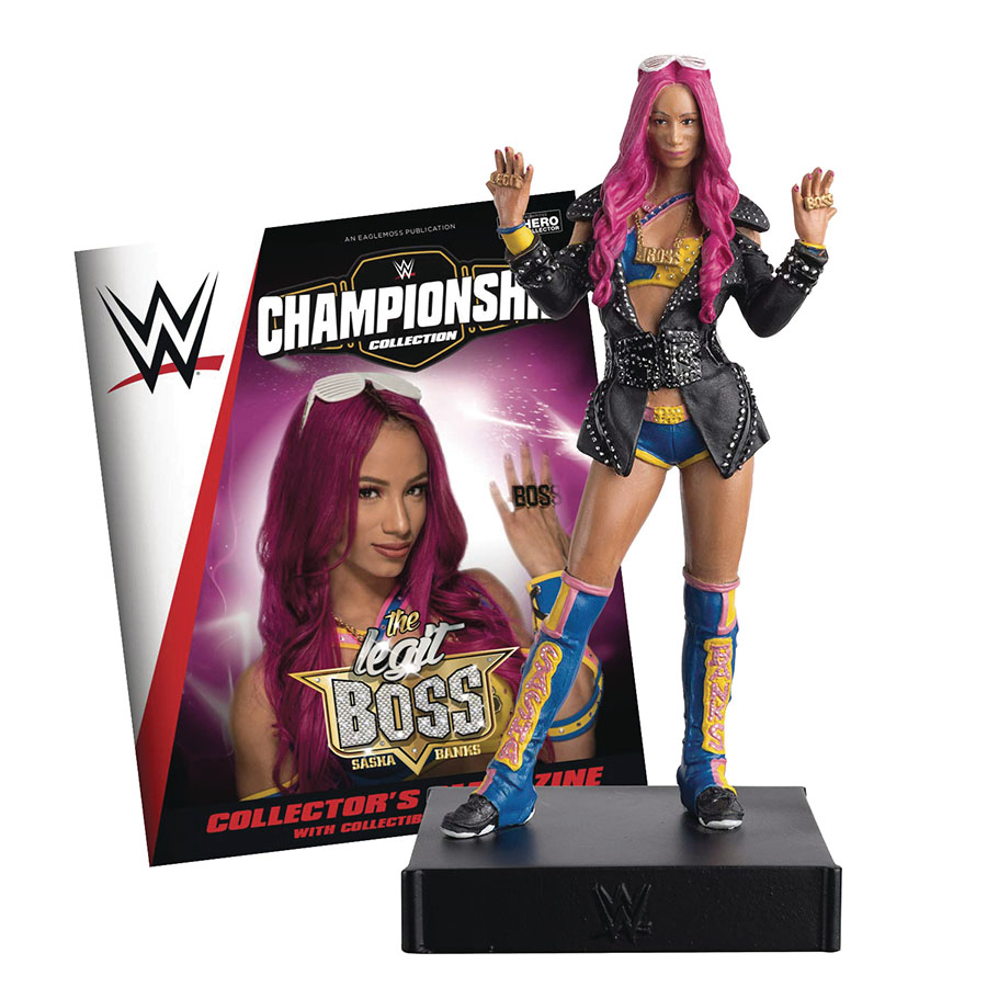 WWE Figurine Championship Collection #9 Sasha Banks