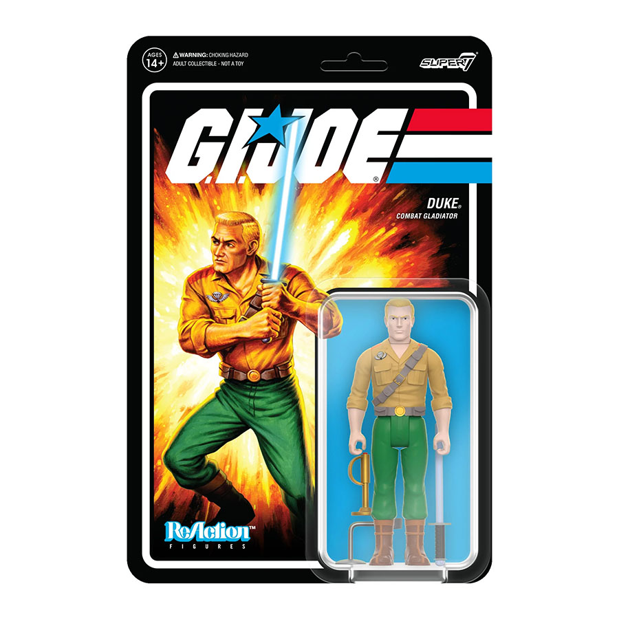 GI Joe ReAction Figure Wave 5 - Duke