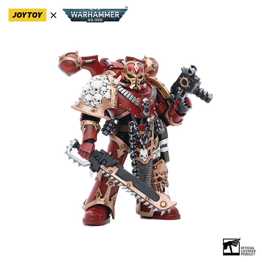 Joytoy Warhammer 40000 Chaos Space Crimson Slaughter Maganar 1/18 Scale Action Figure