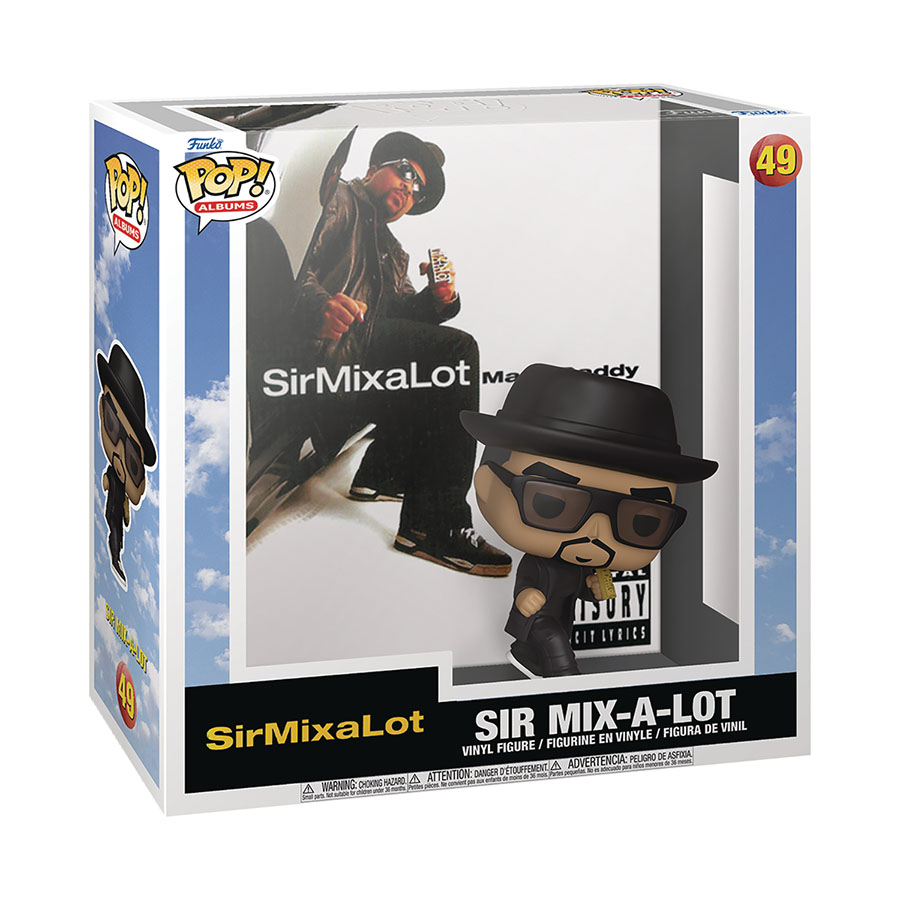 POP Albums Sir Mix-A-Lot Mack Daddy Vinyl Figure