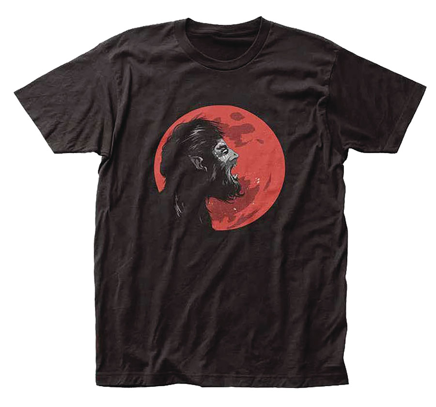 Werewolf By Night Jack Howl Previews Exclusive Black T-Shirt Large