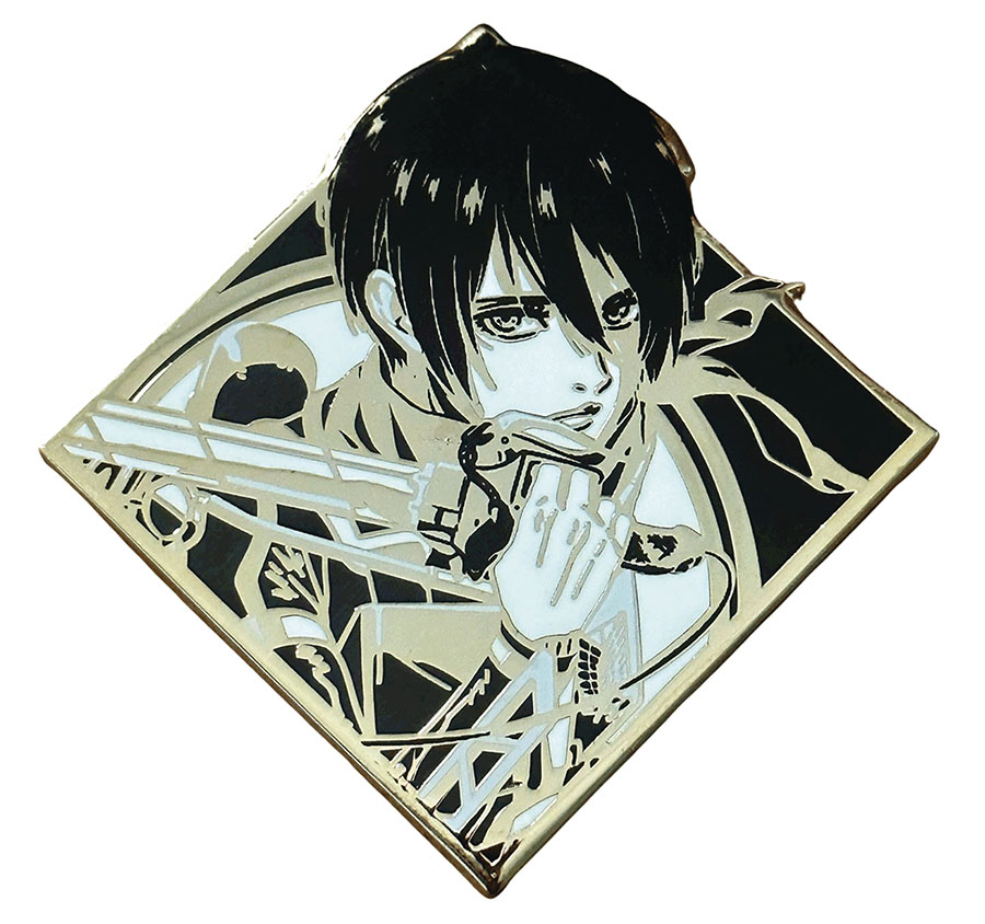 Attack On Titan Zen Monkey Studios 10th Anniversary Limited Edition Pin - Mikasa