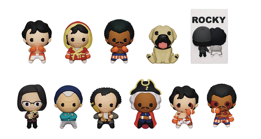 Rocky 3D Foam Bag Clip Blind Mystery Box