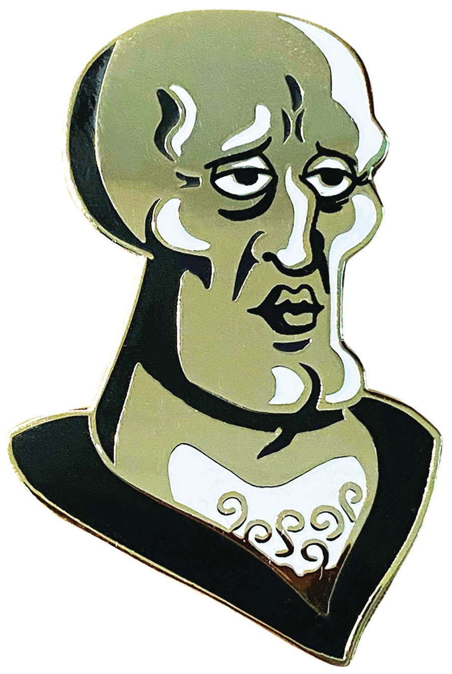 SpongeBob SquarePants Zen Monkey Studios 10th Anniversary Pin - Handsome Squidward