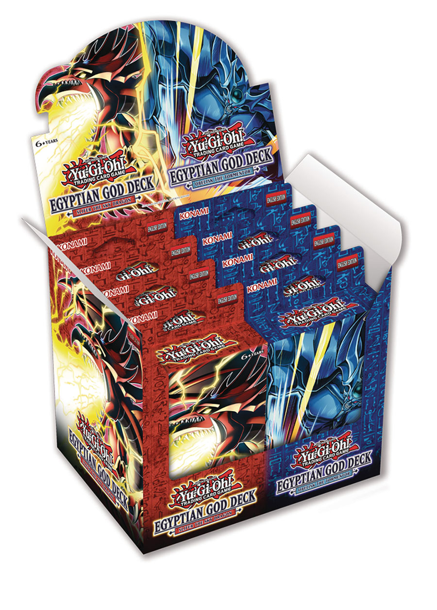 Yu-Gi-Oh Egyptian God Deck Unlimited Booster Display (8-Count)