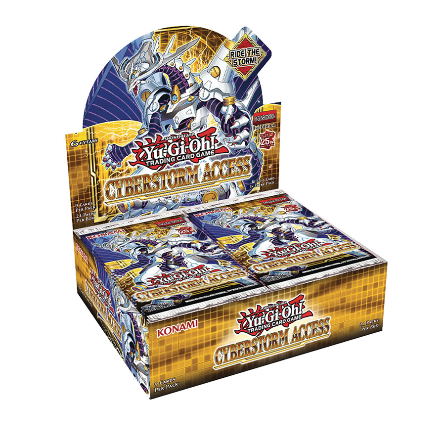 Yu-Gi-Oh Legend Cyberstorm Access Booster 24-Count Display