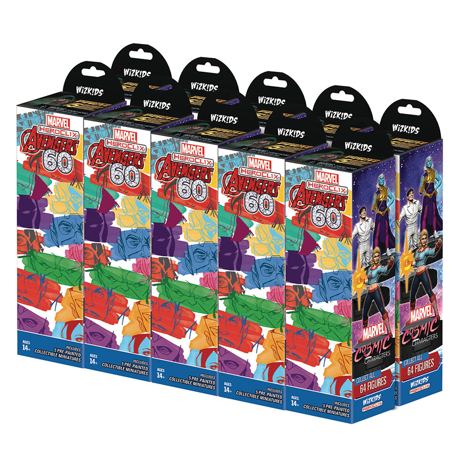 Marvel HeroClix Avengers 60th Anniversary Booster Brick