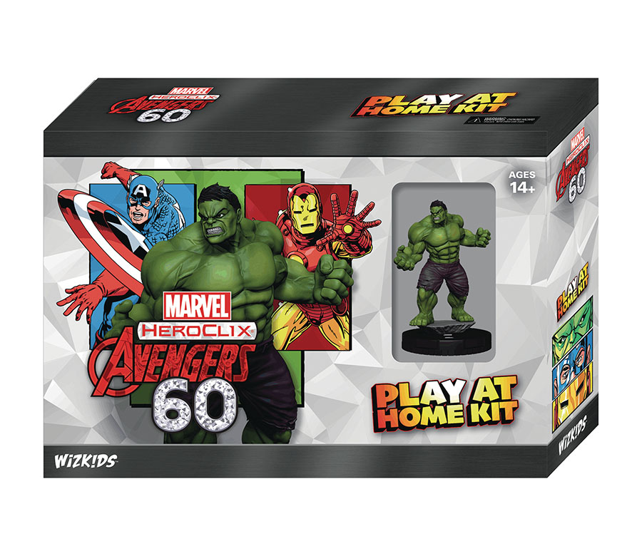 Marvel HeroClix Avengers 60th Anniversary Play-At-Home Kit - Hulk