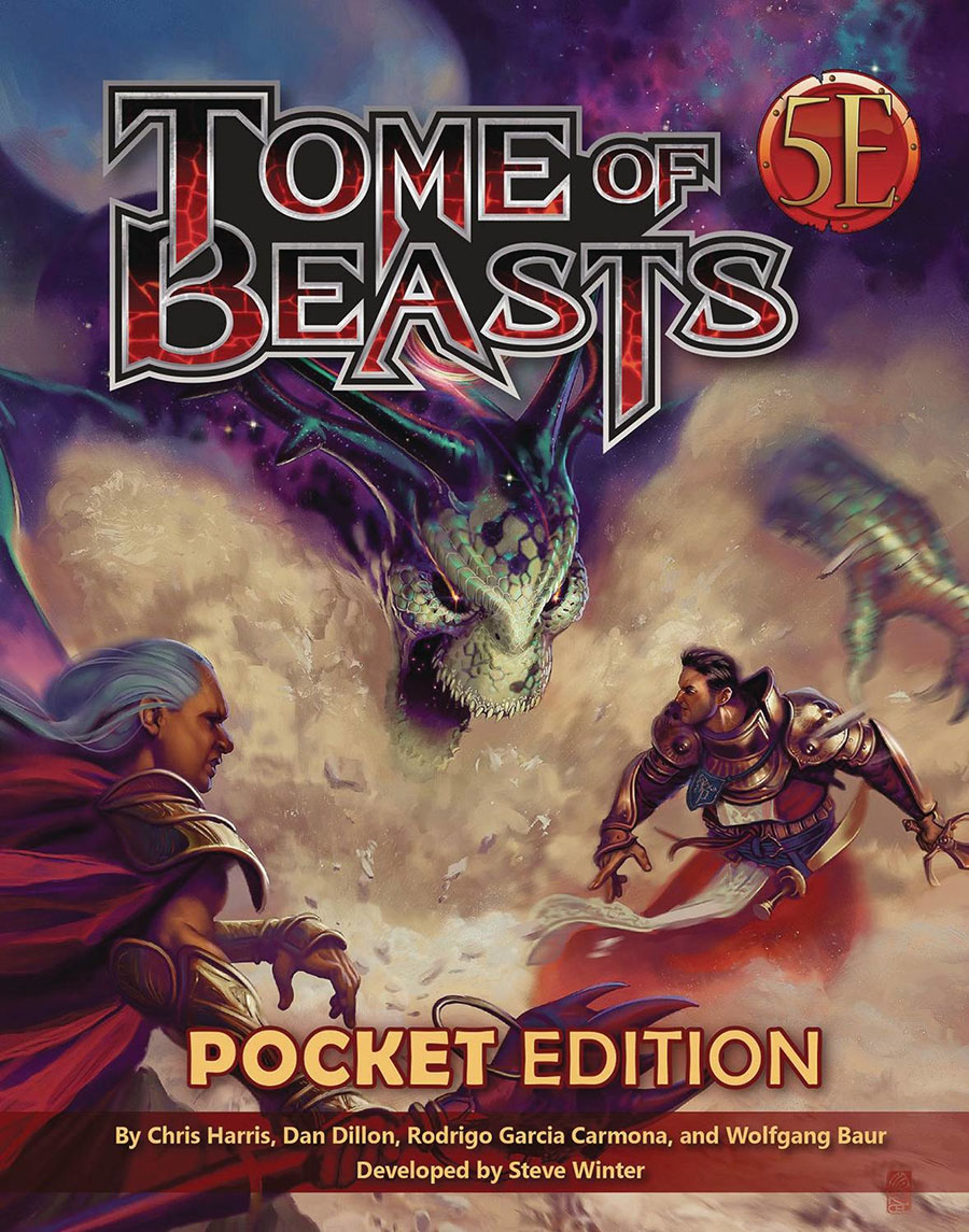 Tome Of Beasts Pocket Edition New Printing