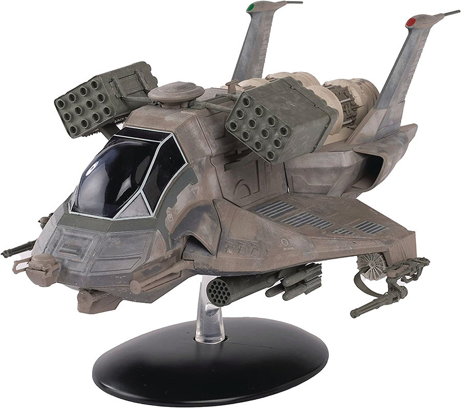 Battlestar Galactica Official Ships Collection Magazine #10 Raptor (Boomer Decal)