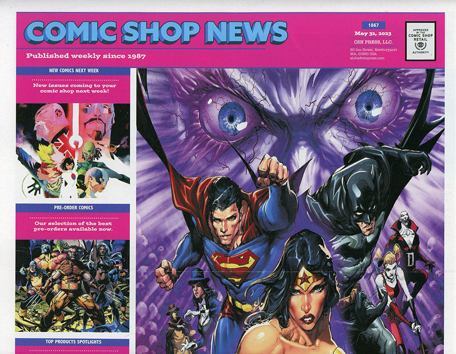Comic Shop News #1867 - FREE - Limit 1 Per Customer