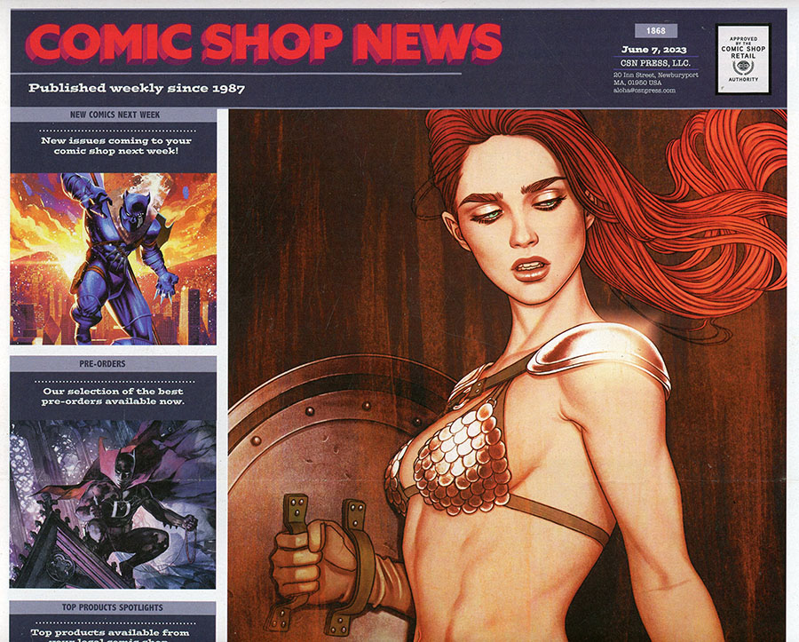 Comic Shop News #1868 - FREE - Limit 1 Per Customer