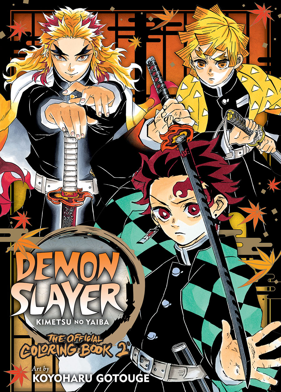 Demon Slayer Kimetsu No Yaiba The Official Coloring Book 2 SC